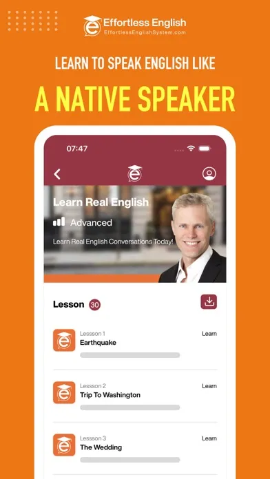 Ảnh chụp màn hình của Effortless English System™