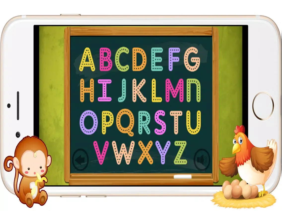 ABC Dotted Alphabet Writing for Kids and Toddlers iPad  Screenshots