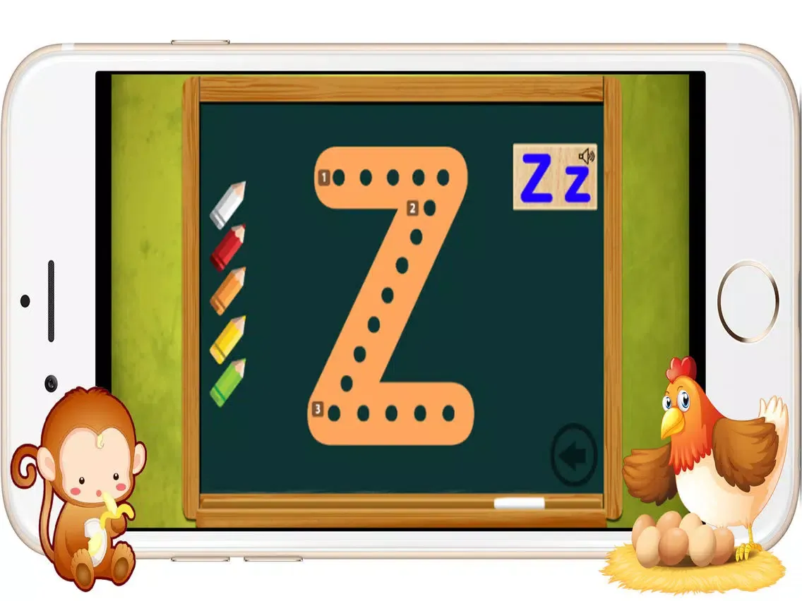ABC Dotted Alphabet Writing for Kids and Toddlers iPad  Screenshots