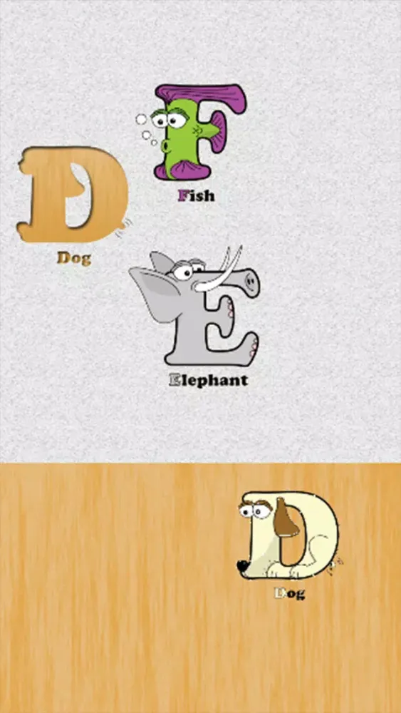 Tangkapan layar Animal Puzzle Game for Toddler - English Alphabet Kids Learning