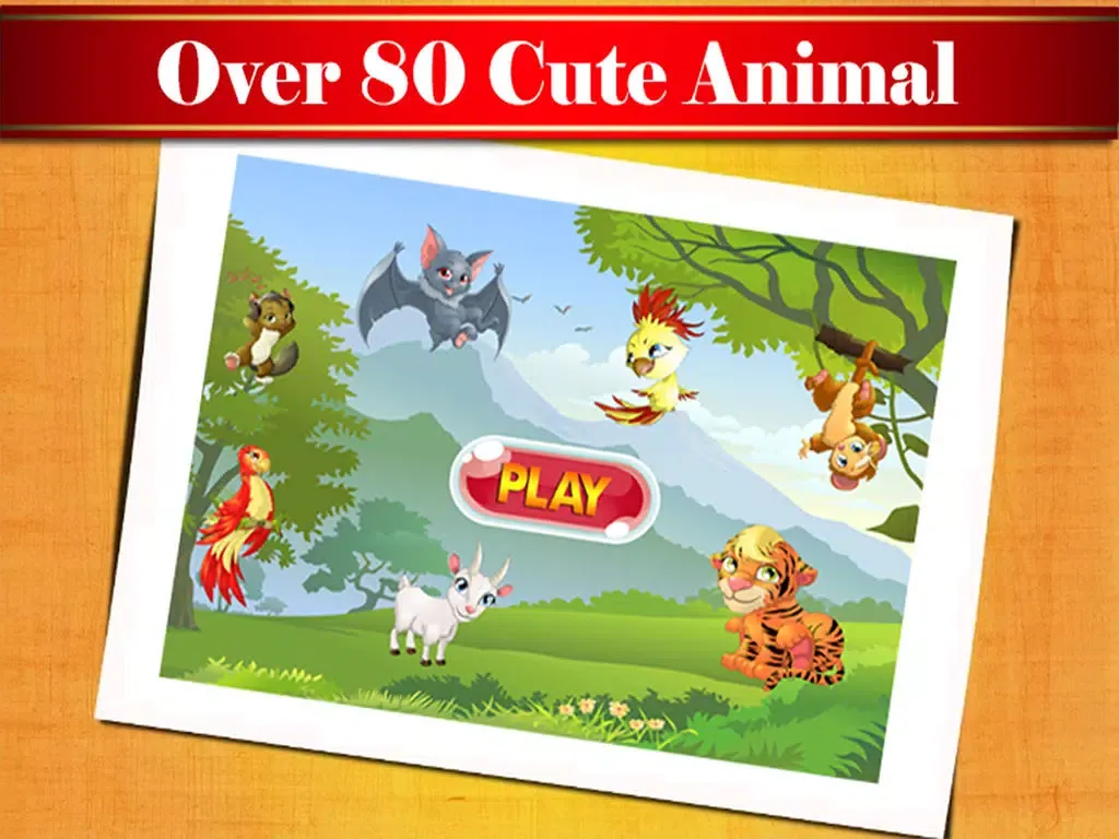 Capturas de pantalla de Animals Puzzles Game for Kids and Toddlers - Pet, Farm and Wild iPad 