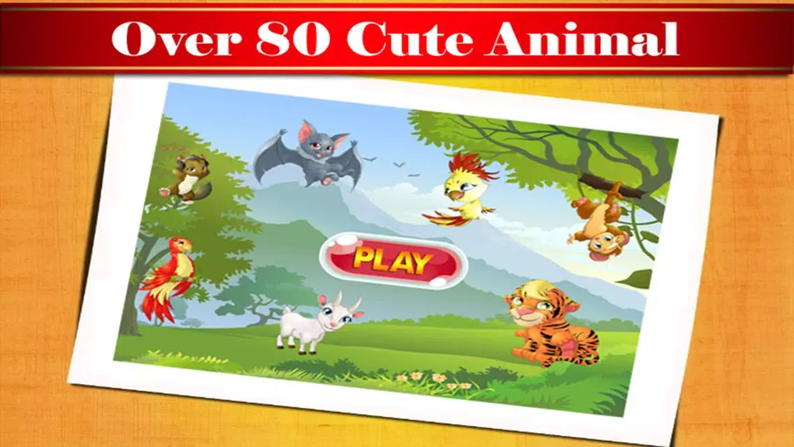 Capturas de pantalla de Animals Puzzles Game for Kids and Toddlers - Pet, Farm and Wild