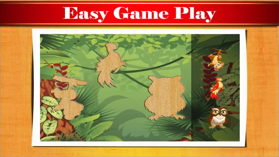 Capturas de pantalla de Animals Puzzles Game for Kids and Toddlers - Pet, Farm and Wild
