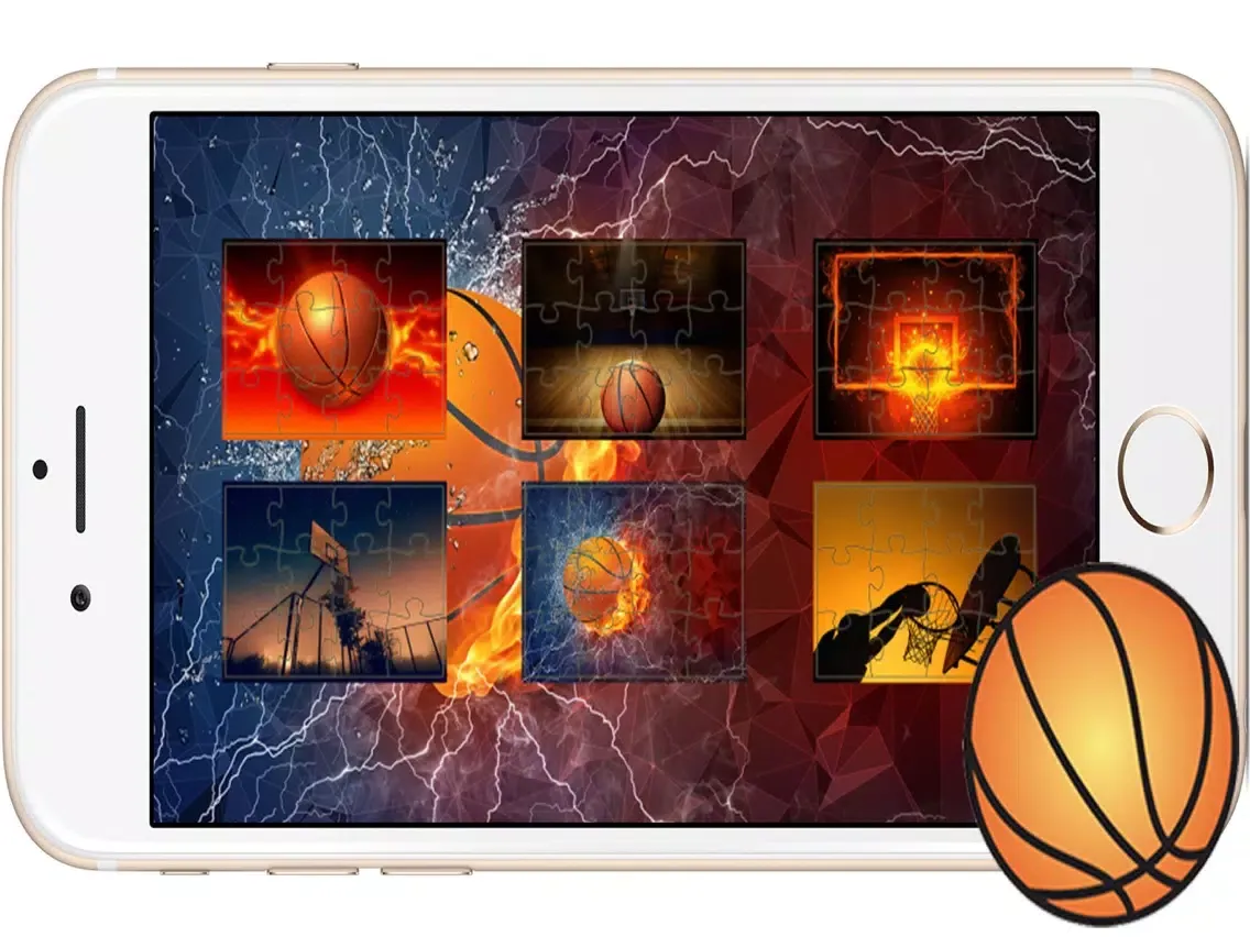Basketball Sports Jigsaw Puzzle Games for Kids iPad  স্ক্রিনশট