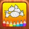 Candy Cookie Cartoon Toddlers Kids Coloring Books