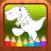 Dinosaur Kids Coloring - Learning Game for Kids and Toddlers
