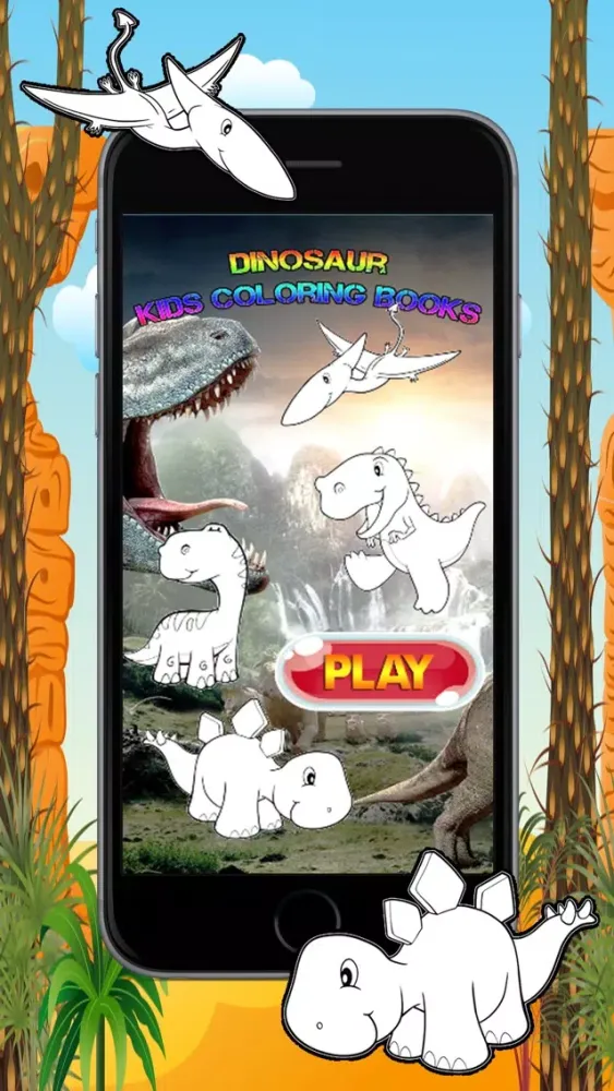 صور Dinosaur Kids Coloring - Learning Game for Kids and Toddlers