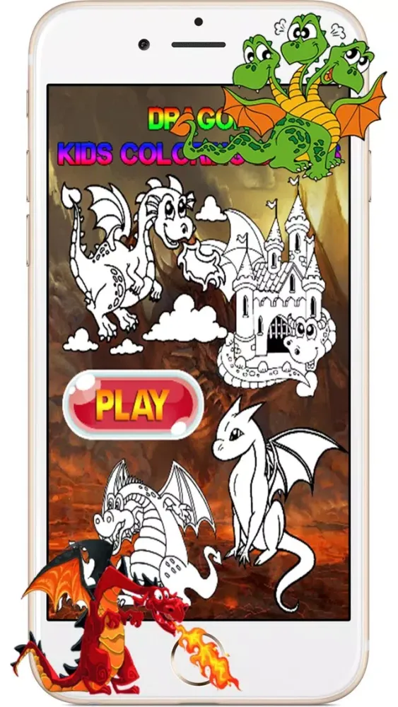 Dragon Kids Coloring Books for Babies and Toddlers स्क्रीनशॉट