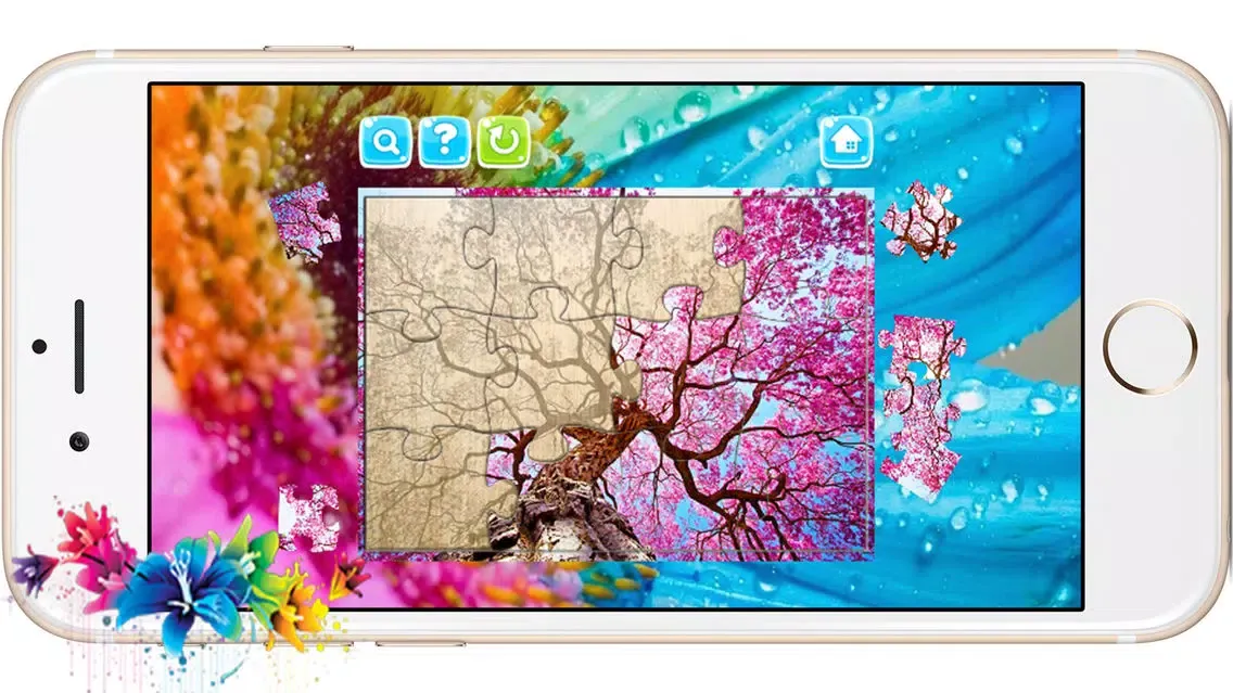 Flower Jigsaw Puzzles Games for Kids and Toddlers Screenshots