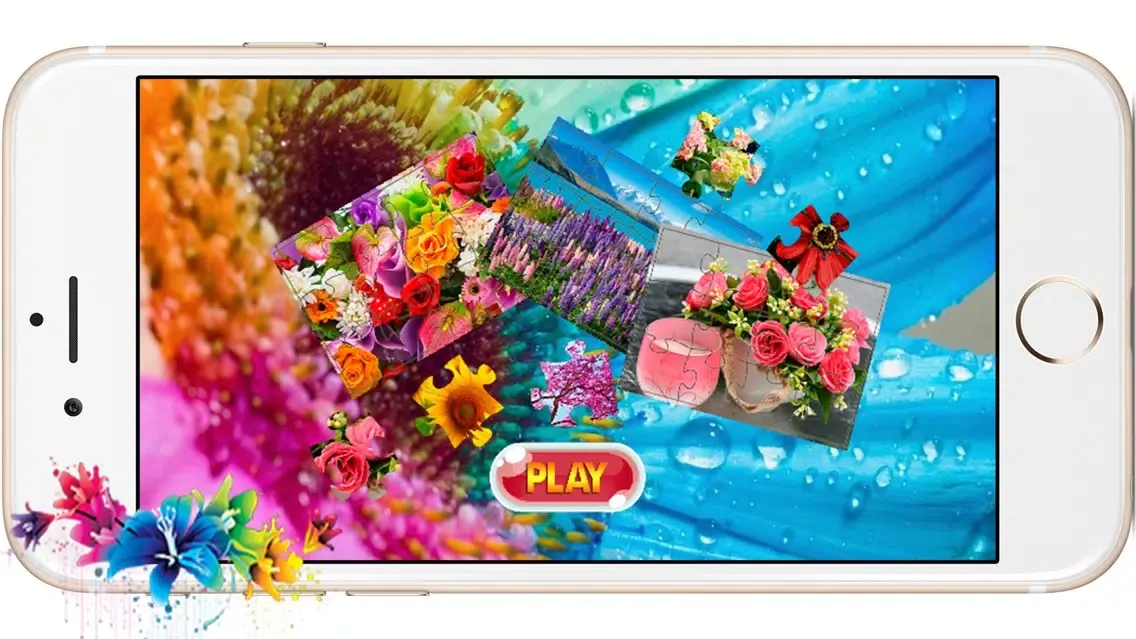 Flower Jigsaw Puzzles Games for Kids and Toddlers Screenshots