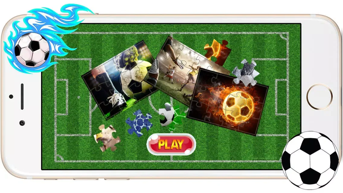 Capturas de tela do Football Soccer Sport Jigsaw Puzzle Games for Kids