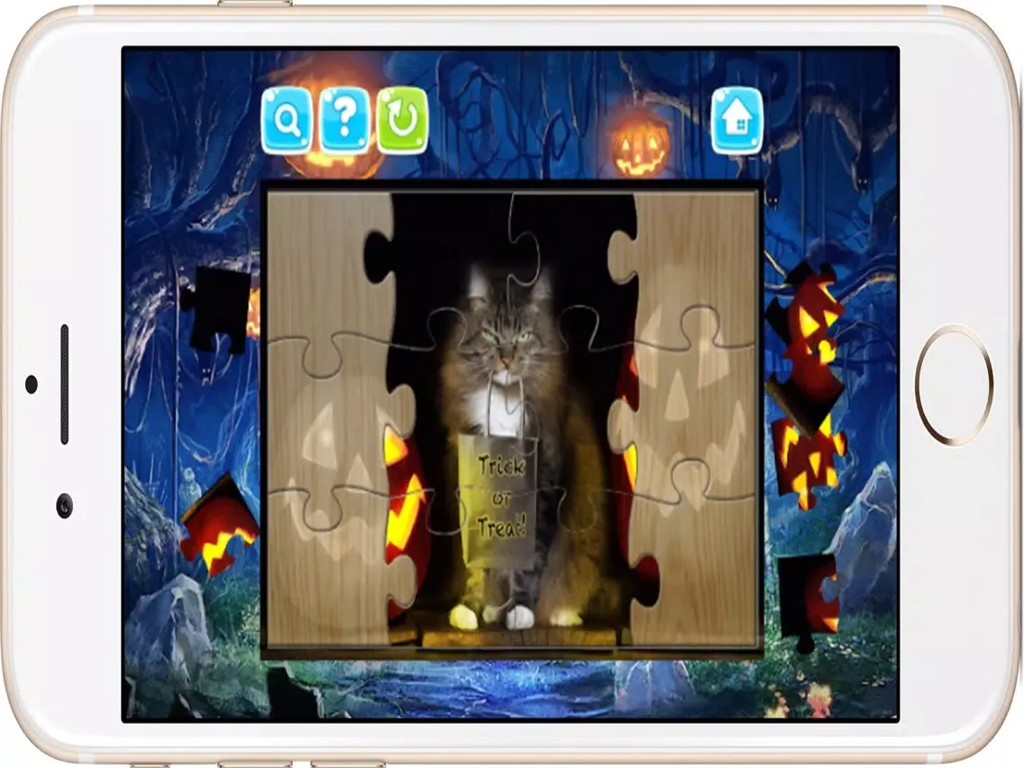 Screenshot di Halloween Puzzles Games for Kids and Toddlers iPad 