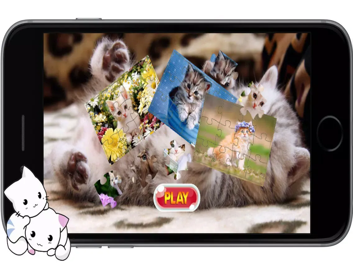 Cat Kitten Pet Baby Jigsaw Puzzles Games for Kids iPad Screenshots