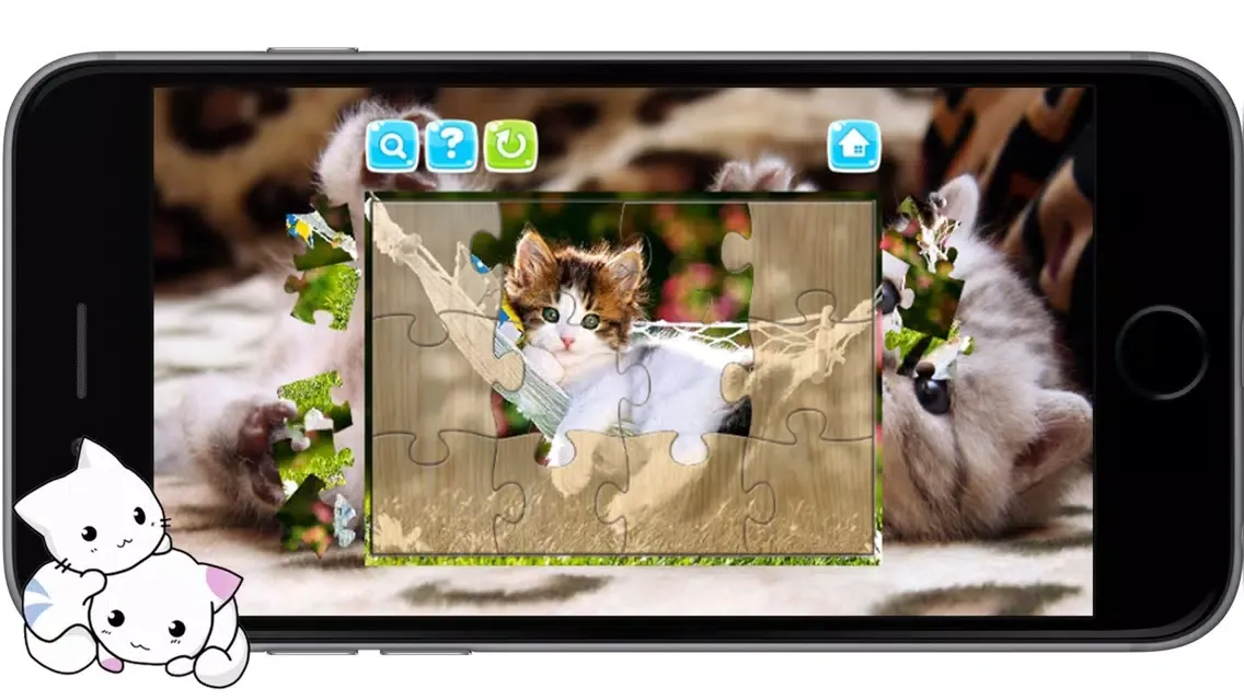 Cat Kitten Pet Baby Jigsaw Puzzles Games for Kids Screenshots