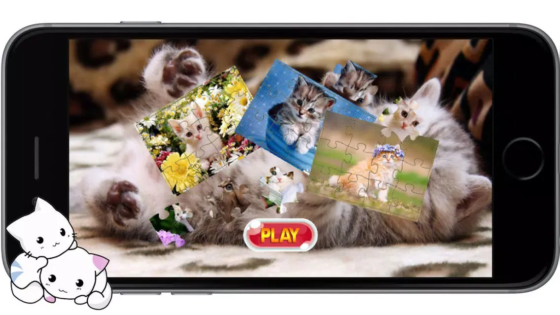 Cat Kitten Pet Baby Jigsaw Puzzles Games for Kids Screenshots