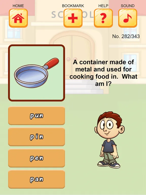 Captures d'écran de Misspelling Words Funny Games iPad 