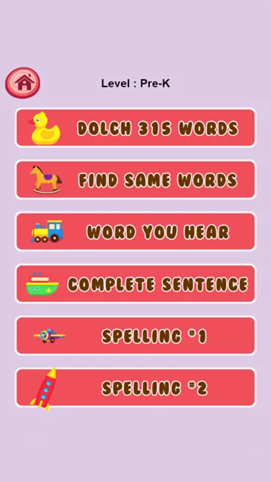 تصاویر Dolch 315 Basic Sight Words