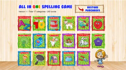 My English Vocabulary Spelling应用截图