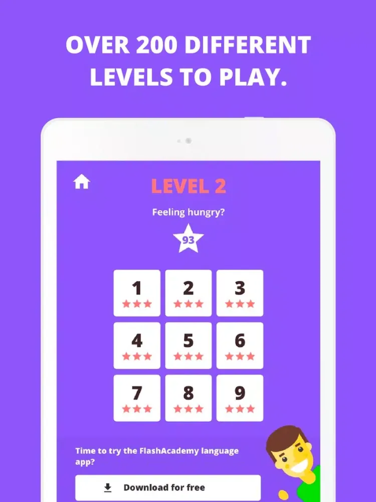 Tangkapan layar WordUp! The Spanish Word Game iPad 