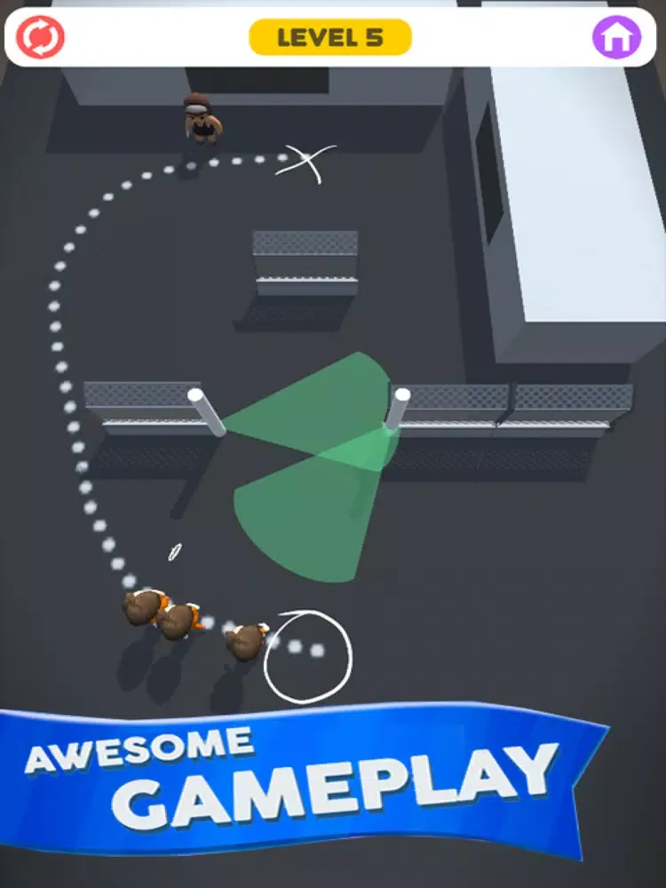 Wobble Save The Man Bob Escape iPad  স্ক্রিনশট