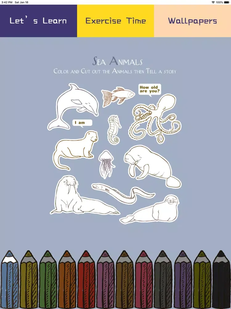 The Animal Alphabet iPad 應用截圖