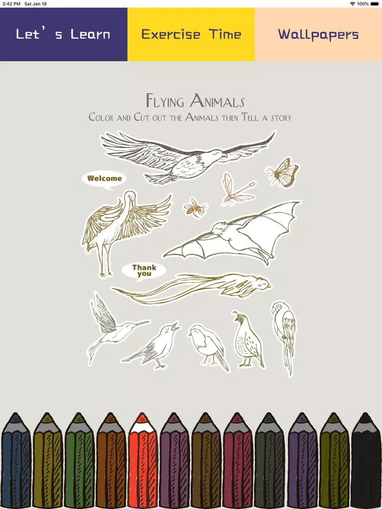 The Animal Alphabet iPad 應用截圖