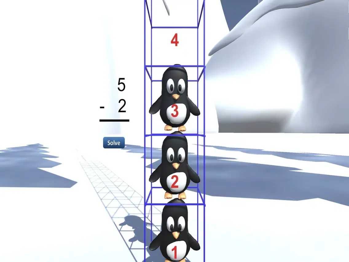 Скриншоты Penguin Math Facts Practice iPad 