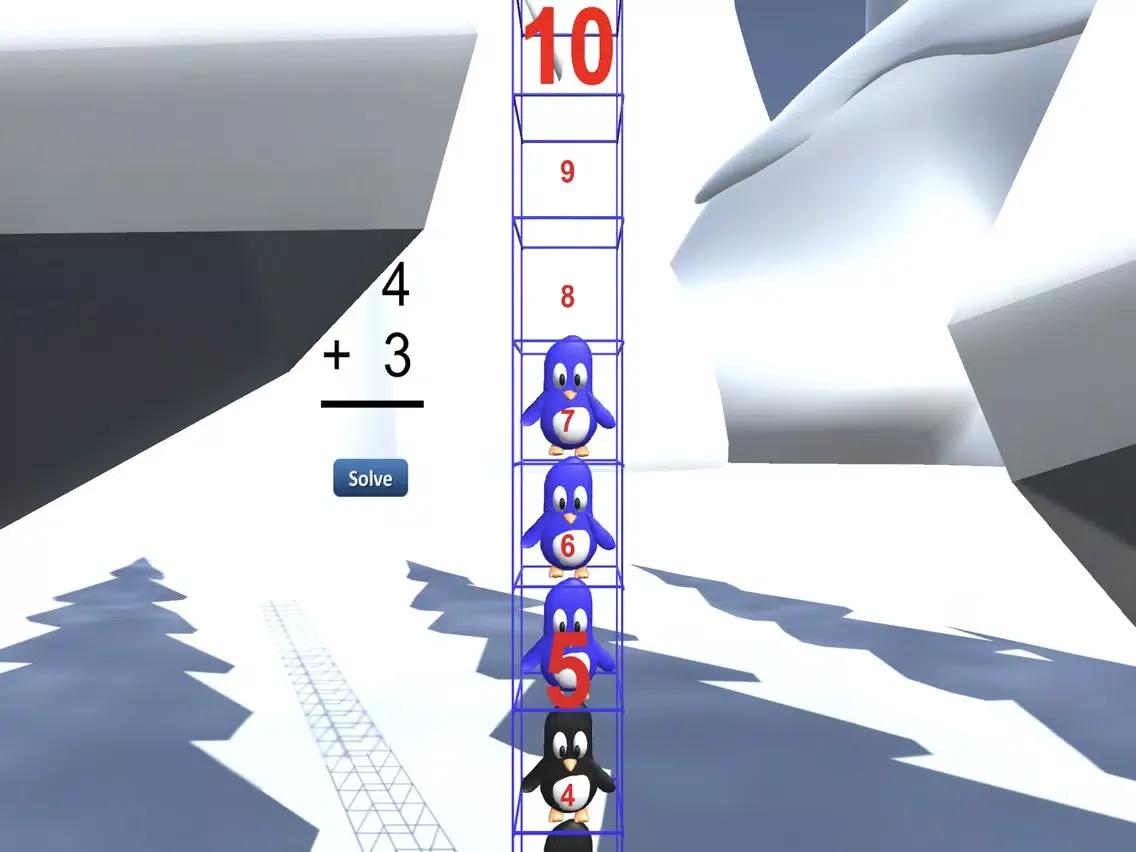 Скриншоты Penguin Math Facts Practice iPad 