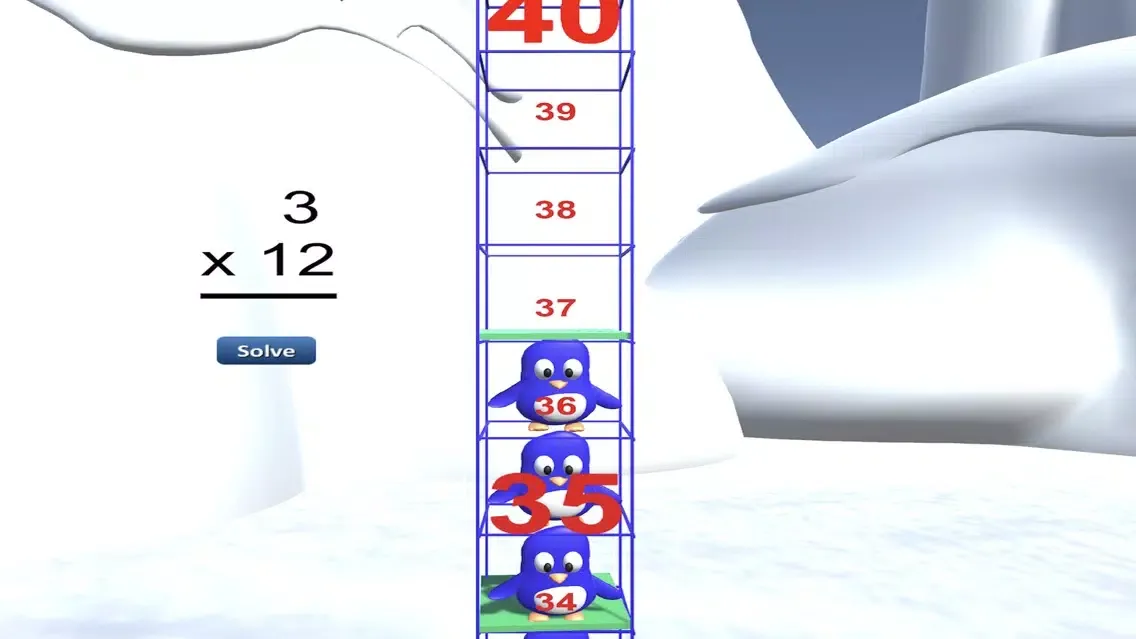 Скриншоты Penguin Math Facts Practice