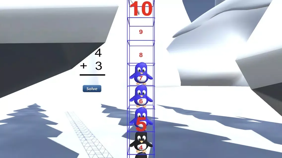 Скриншоты Penguin Math Facts Practice