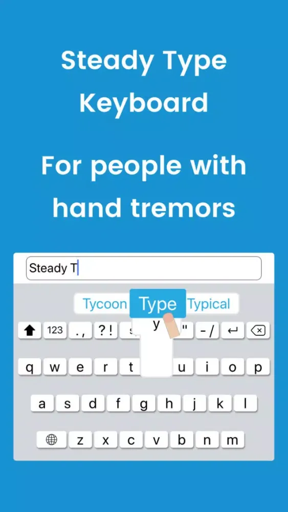 Steady Type Keyboard 스크린샷