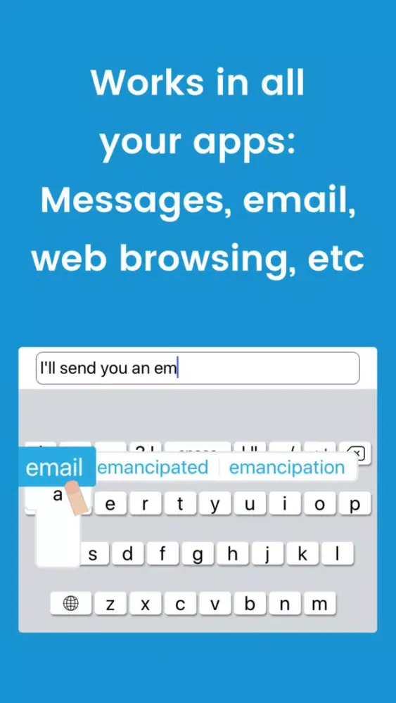 Steady Type Keyboard 스크린샷