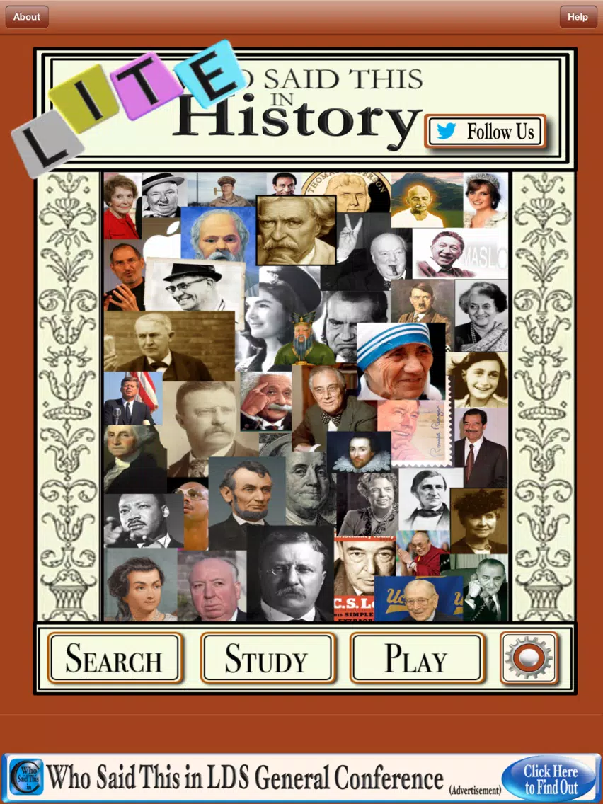 Who Said This In History iPad  스크린샷