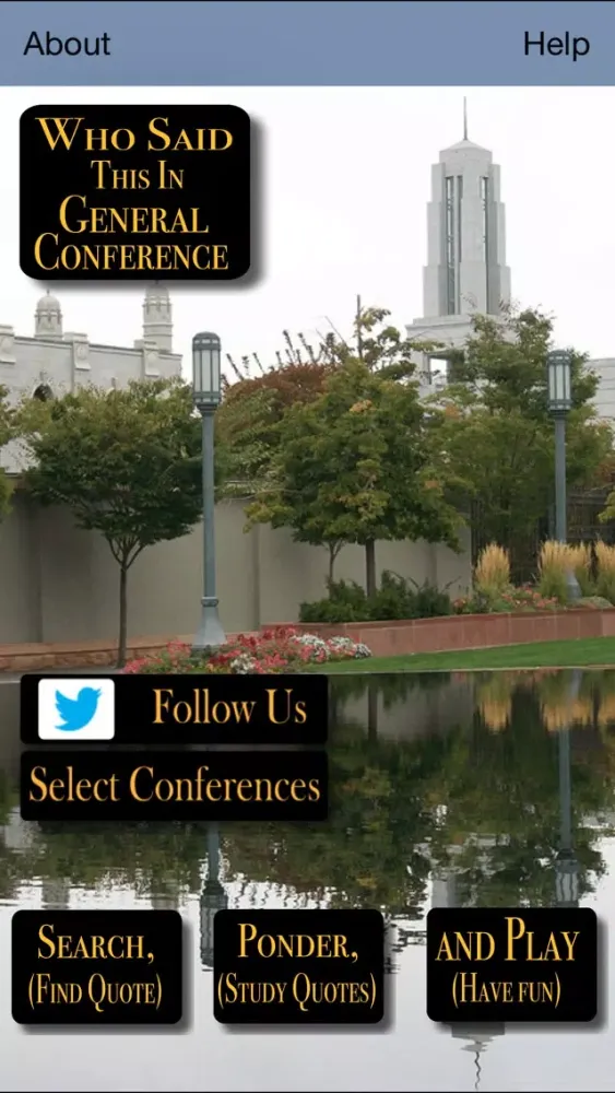 Ảnh chụp màn hình của Who Said This in Conference (LDS GEN CONF)