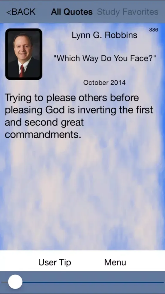 Ảnh chụp màn hình của Who Said This in Conference (LDS GEN CONF)