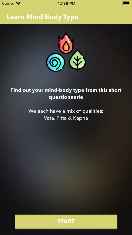Learn Mind Body Type Screenshots