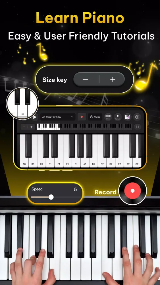 Learn Piano - Keyboard Piano Screenshots