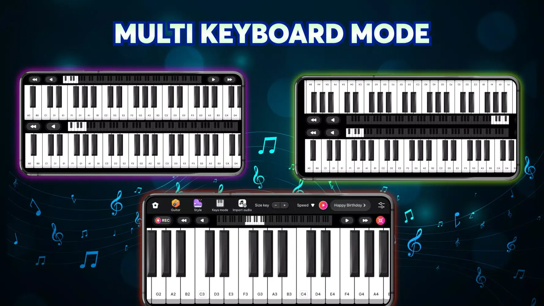Captures d'écran de Musical Instrument-Learn Piano