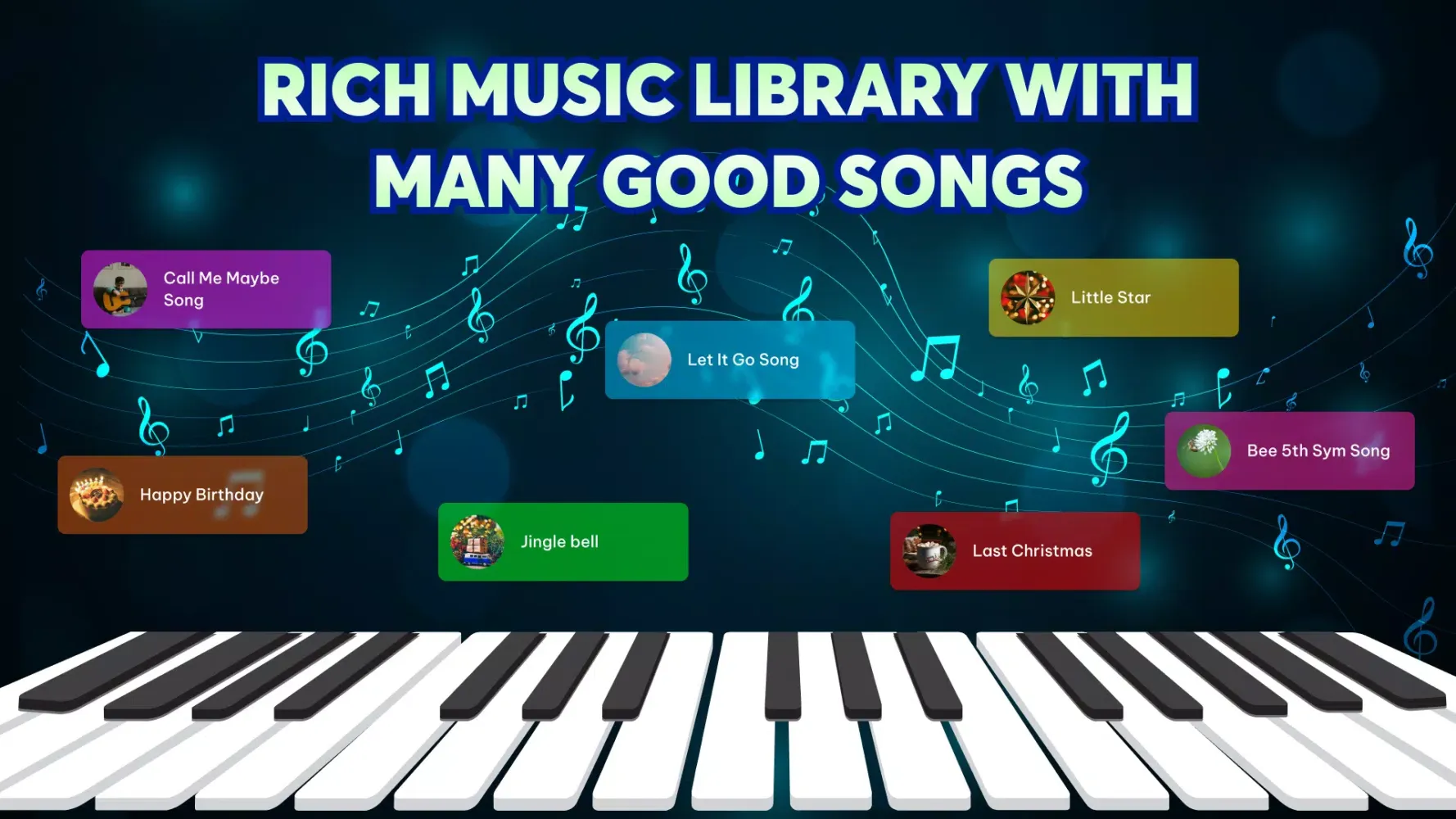Captures d'écran de Musical Instrument-Learn Piano