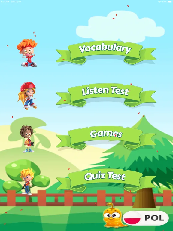 Capturas de pantalla de Learn Polish Voca Pro iPad 