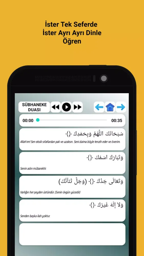 Zrzuty ekranu i am learning quran