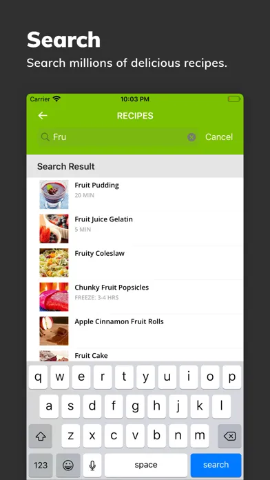 Capturas de pantalla de Healthy Paleo Diet Recipe