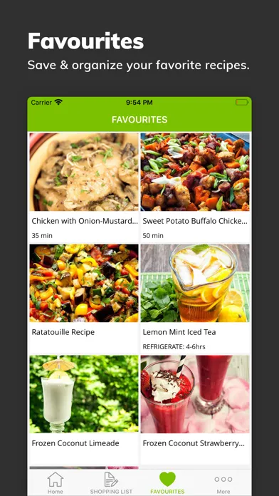 Capturas de pantalla de Healthy Paleo Diet Recipe