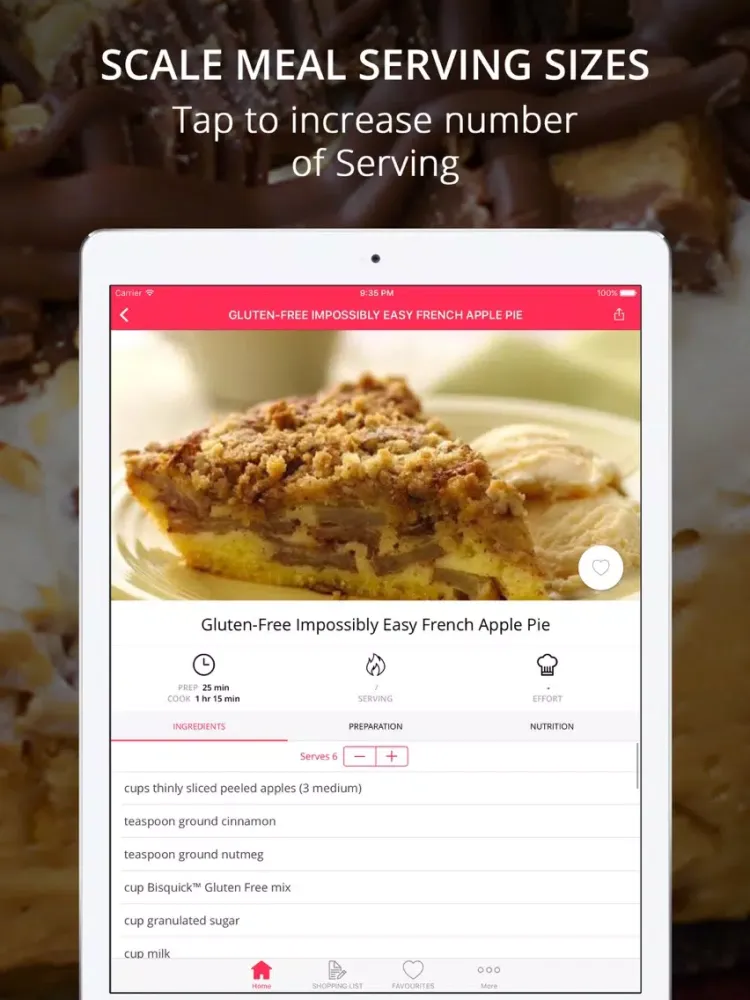 Capturas de tela do Pie Recipes Pro - Cook And Learn Guide iPad 