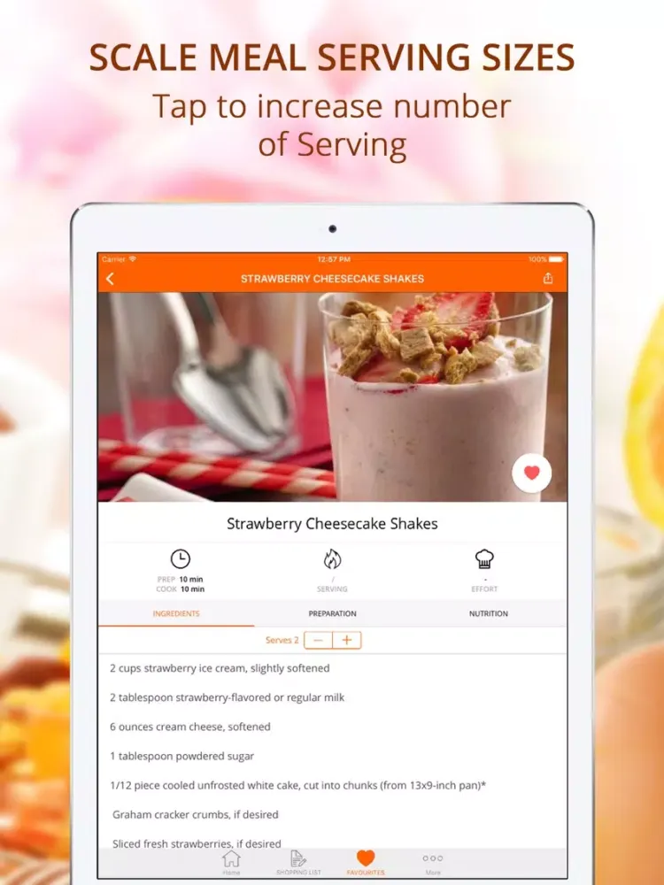 Zrzuty ekranu Easy BreakFast Recipe pro - Cook And Learn Guide iPad 