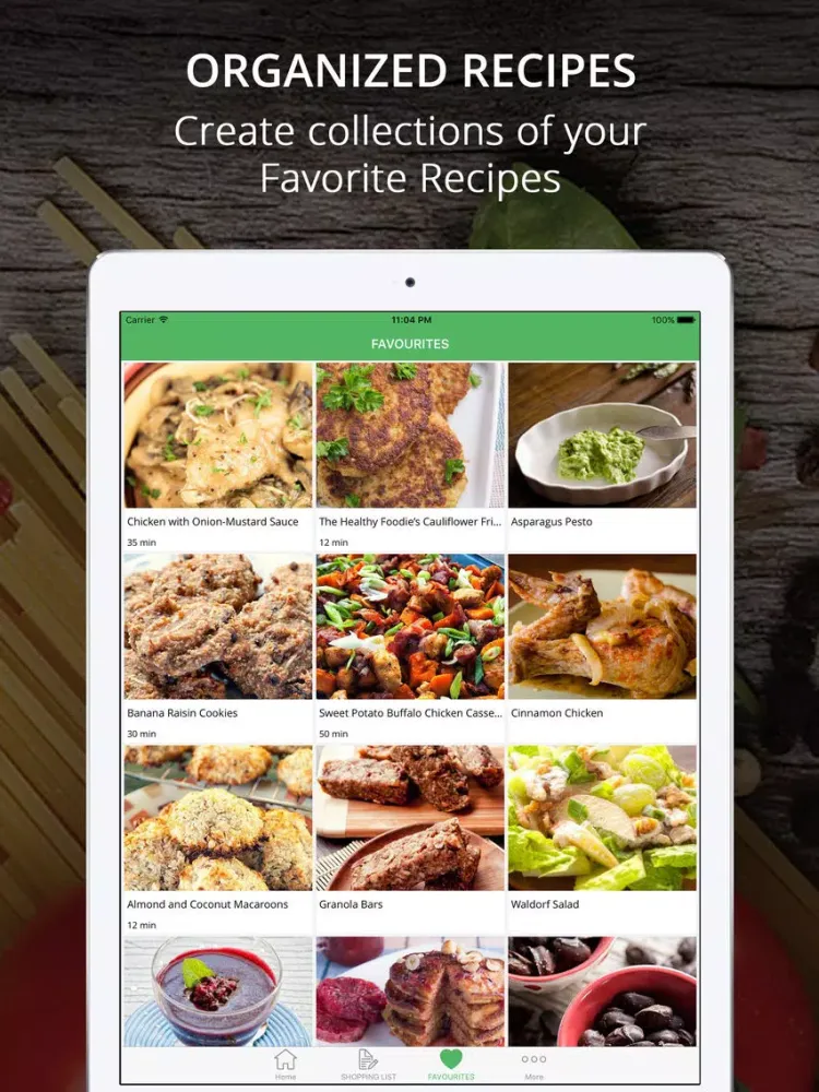 Zrzuty ekranu Paleo Recipes Pro - Caveman's Cook Guide iPad 