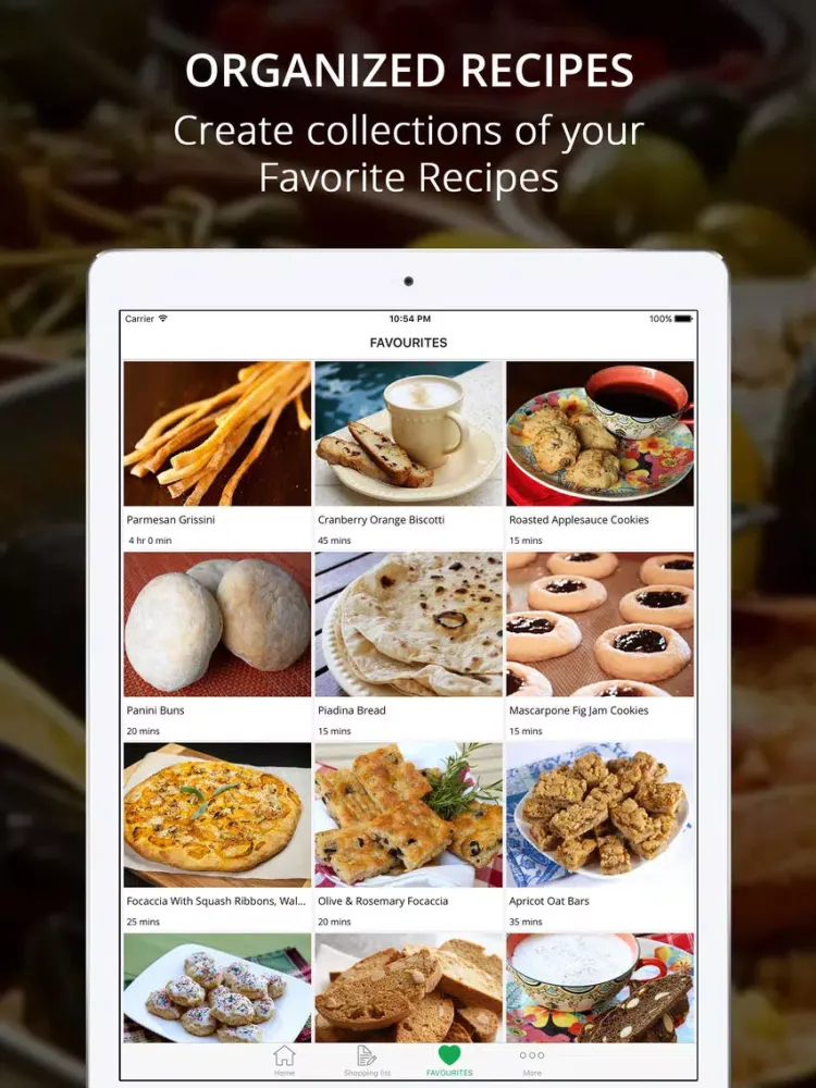 Italian Recipes Pro - Cook And Learn Guide iPad  स्क्रीनशॉट