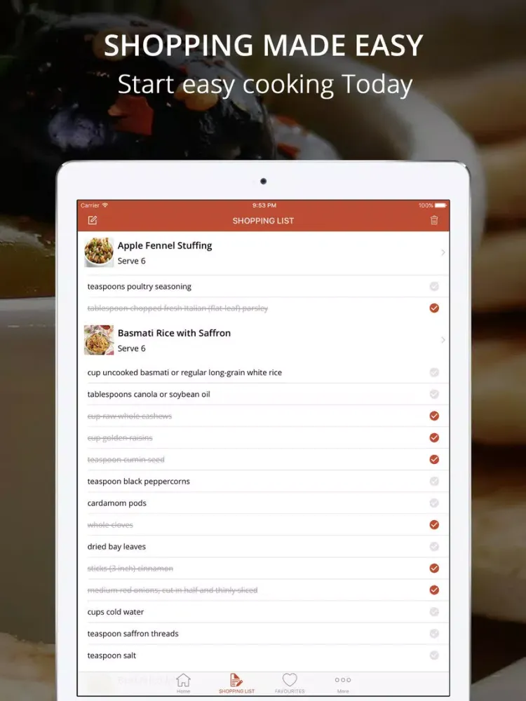 Скриншоты Side Dishes Recipes Pro - Cook And Learn Guide iPad 