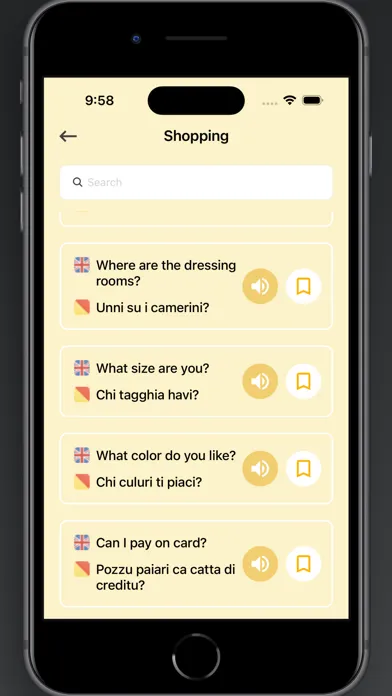 Capturas de pantalla de Learn Sicilian