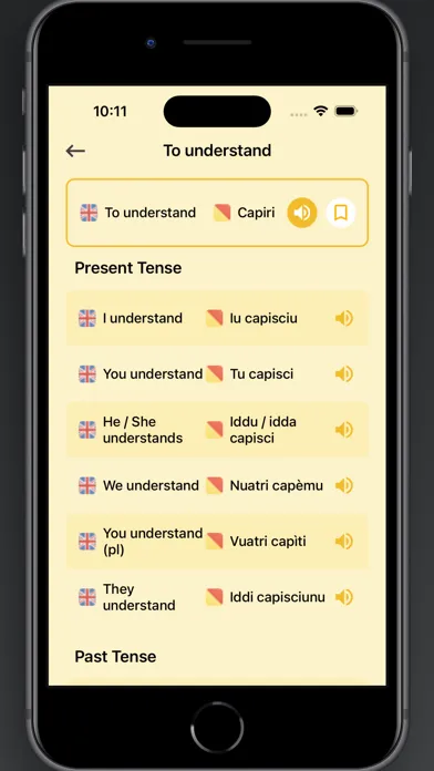 Capturas de pantalla de Learn Sicilian